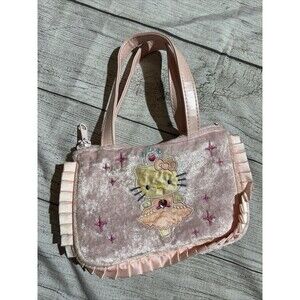 Vtg Hello Kitty Sanrio Purse Velvet Ballerina Tulle Collectable